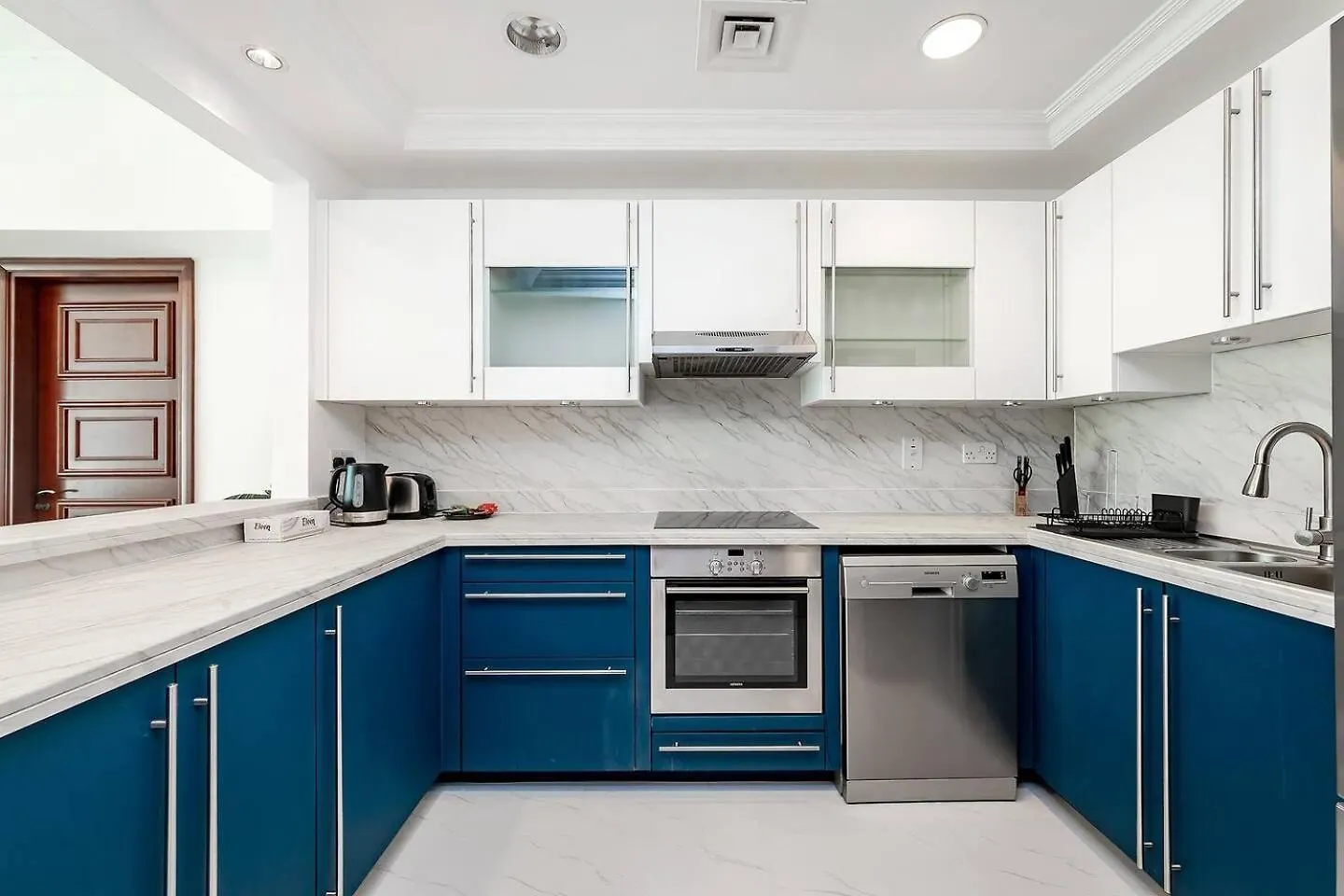 Luxe 2Br Golden Mile 5Sleeps 6Beach Access Дубай ОАЭ